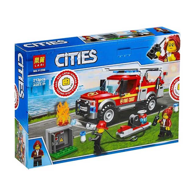 Fire chief lego