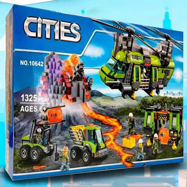Flight cities lego
