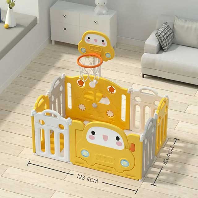 Happy car baby playpen