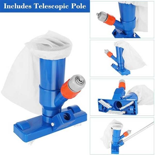 High Efficiency Portable Pool Jet Vacuum Cleaner