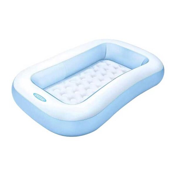 Inflatable rectangular pool