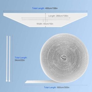 KGOGO Portable Window Seal for Mobile Air Conditioners – Waterproof, Wind Resistant & Anti-Mosquito Kit with No-Drilling Zip and Adhesive Fastener for Tumble Dryers and Hot Air Stop