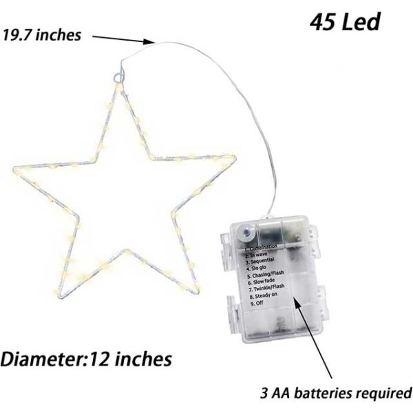 LED Star Window Lights