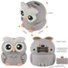 LarmTek Owl Digital Coin Bank – Automatic Counting Money Saving Box & Piggy Bank Gift for Boys, Girls, and Adults (Powered by 2 AAA Batteries, Not Included)