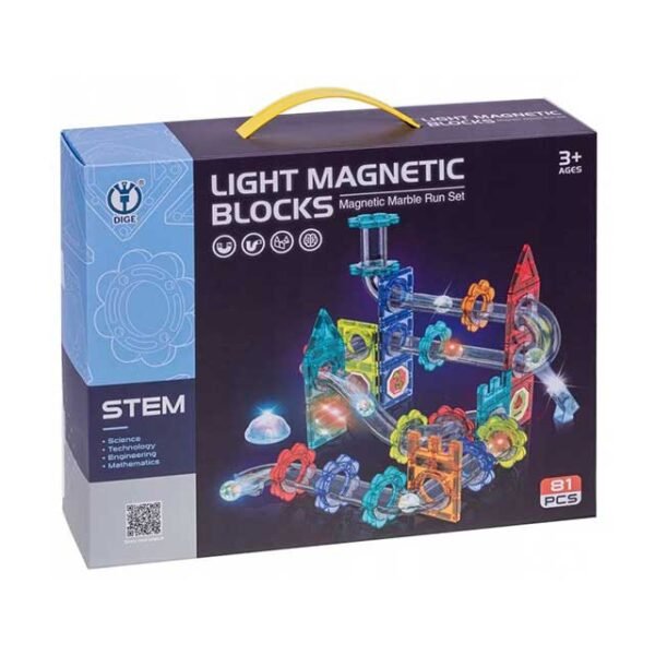 Light magnetic block