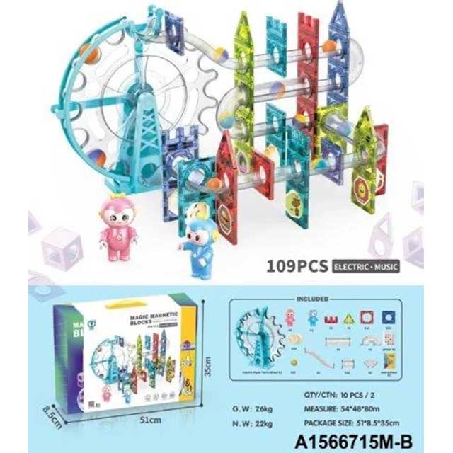 Magic magnetic block