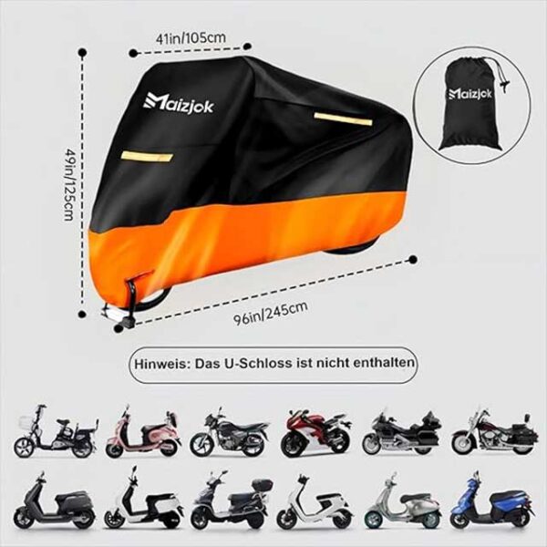 Maizjok 210D Waterproof Motorcycle