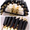 Modern Black LED Deer Wall Lamp – Imported Light Metal Fixture for Living Room, Bedroom & Dining Room (Round W/H Design)