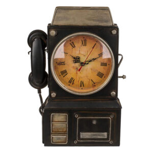 Out-of-the-Blue Vibrant Metal Key Ring & Clock – Multicoloured Accessory, 26 x 35.5 cm