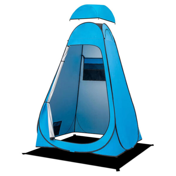 Pop Up Toilet Tent – Portable, Waterproof Camping Bathroom with UPF 50+ for Hiking, Beach & Privacy Changing/Shower Use