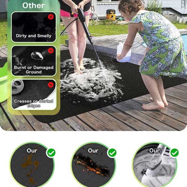 Premium Double-Sided Grill Mat