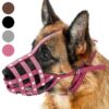 Premium Leather Dog Muzzle – Basket Design for Medium & Large Breeds (German Shepherd, Dalmatian, Doberman, Setter)