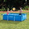 Rectangular frame pool
