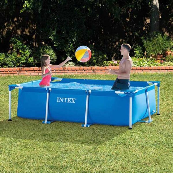 Rectangular frame pool
