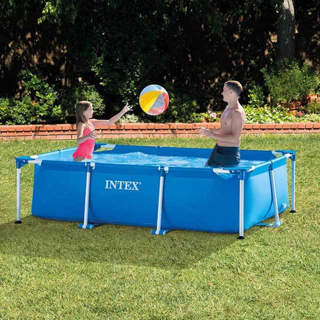 Rectangular frame pool