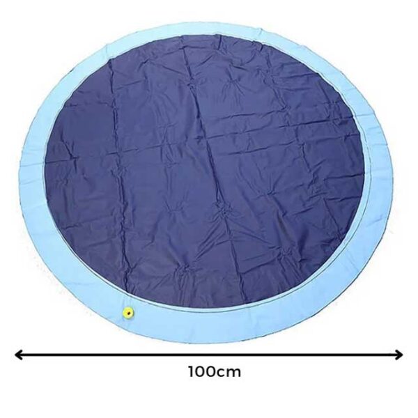 SplashPaws Refreshing Dog Sprinkler Pad – Interactive Outdoor Cooling Play Mat for Dogs, Summer Water Fun & Exercise