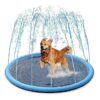 SplashPaws Refreshing Dog Sprinkler Pad – Interactive Outdoor Cooling Play Mat for Dogs, Summer Water Fun & Exercise