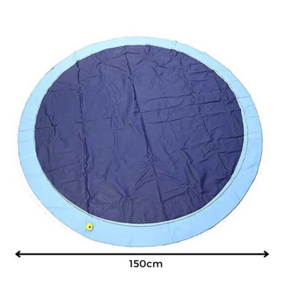 SplashPaws Refreshing Dog Sprinkler Pad – Interactive Outdoor Cooling Play Mat for Dogs, Summer Water Fun & Exercise
