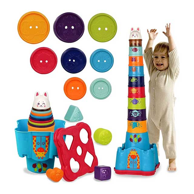 Sunlike Baby Toys Stacking Tower