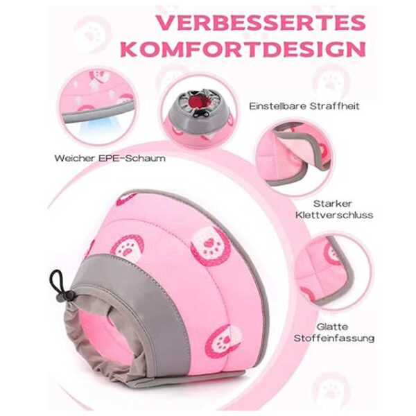 Supet Pink Cat Recovery Collar