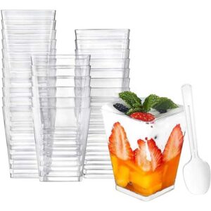 Trlyane 50-Piece Dessert Glass