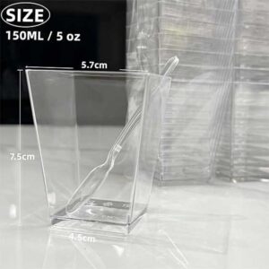 Trlyane 50-Piece Dessert Glass