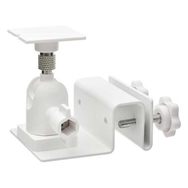 Weatherproof Rain Gutter Mount Bracket for Security Cameras – Special Monitoring Bracket with Screw for Outdoor Installation