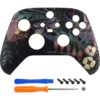 Xbox Series X/S Replacement Controller Shell – Mysterious Garden Custom Front Housing Cover for Xbox Core Wireless (Control Not Included)
