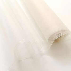 100% Natural White Silk Organza Gauze – Luxurious Wedding Fashion & Lining Material