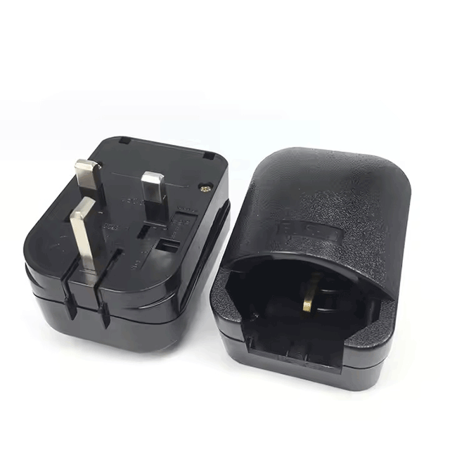 4.8mm 2-Pin to Type-G BS 3-Pin