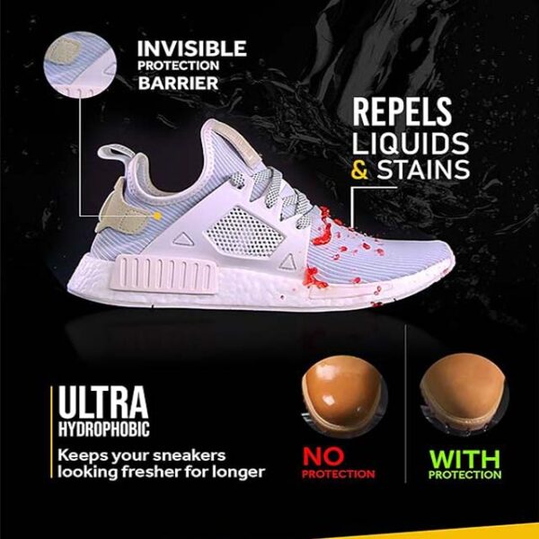 Crep Protect Waterproof Shoe Protector Spray – Advanced Nano Rain & Stain Resistance for Sneakers, Leather, Nubuck, Suede & Canvas