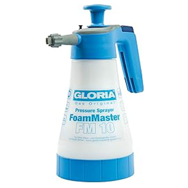 GLORIA FoamMaster FM 10 – High-Pressure Car Foam Sprayer with 1 Litre Capacity & Exchangeable Cartridges for Ultimate Car Cleaning