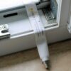 HEITECH Window Feed-Through for Satellite Cable – No-Drill Outdoor Unit Connection, Weatherproof & Easy Install