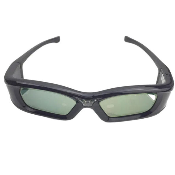 HI-SHOCK Rechargeable 3D Active Shutter DLP Glasses – 144Hz Compatible for DLP Link Projectors & 50”-80” VR Hardware
