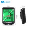 INBIKE Wireless & Connected Bicycle Computer – Waterproof MTB Cycling Odometer, Stopwatch, Speedometer & LED Digital Display