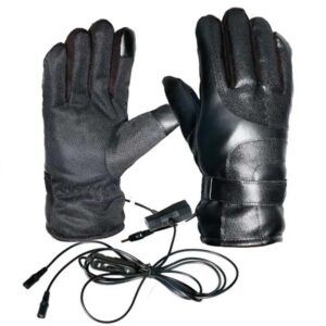 Rechargeable Electric Heated Gloves – USB Hand Warmer, Waterproof Thermal Touchscreen Winter Motorcycle & Bike Gloves