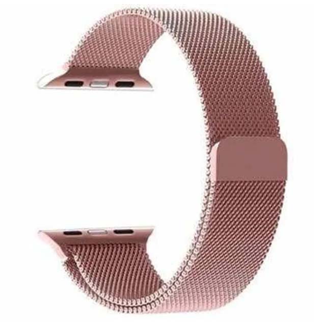 Rose Gold Magnetic Loop Steel Strap for HW22 Pro Smart Watch – Premium Magnetic Stainless Steel Replacement Band