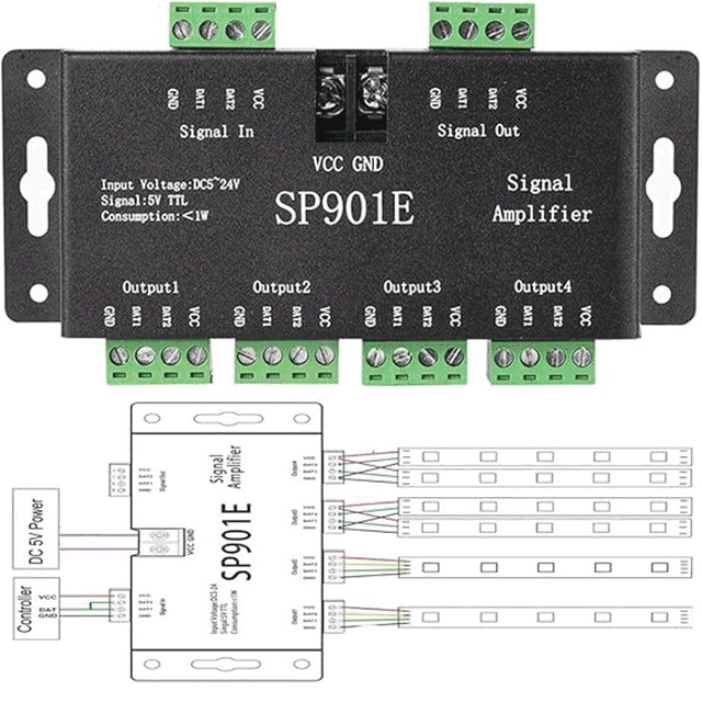 SP901E LED Pixel WS2812B
