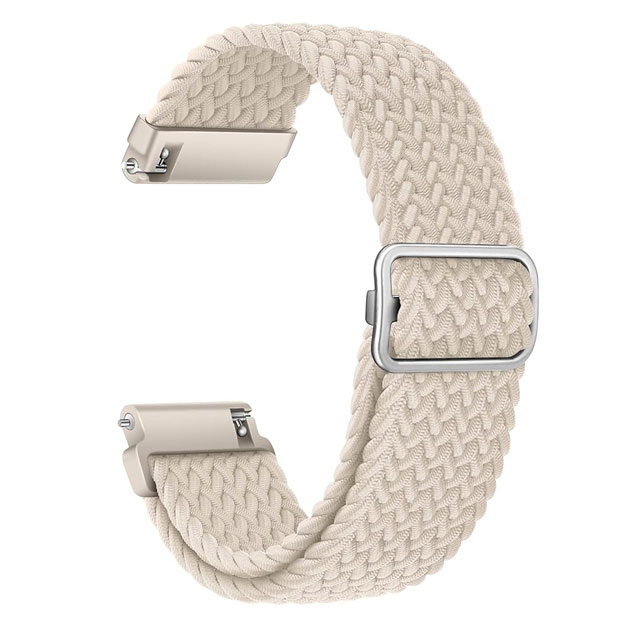 Starlight Braided Loop Watch Strap – Quick Release Replacement Band with Adjustable Ring for Smartwatches & Wristwatches (Women & Men)