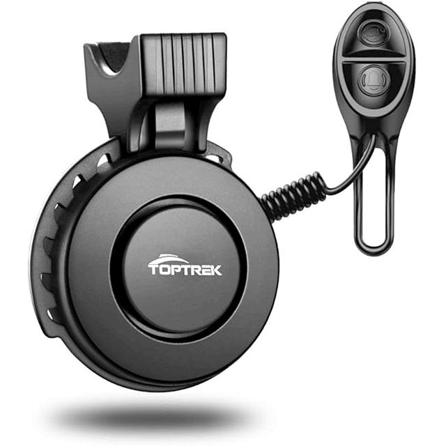TOPTREK 120dB Electric Bicycle Bell