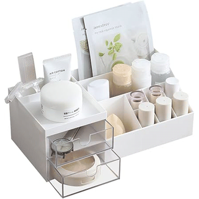 White Multi-Purpose Desk Organizer
