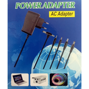 9V 1A Power Supply Adapter – DC 5.5mm x 2.1mm Plug for Modems, Routers, and Electronics