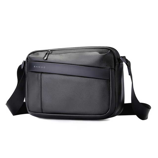 BANGE Waterproof Crossbody Chest Bag – Compact Hands-Free Sling Bag for Gym, Cycling, Everyday Carry