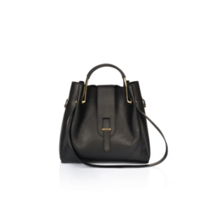 Dione Mineral Leather Bag – Elegant Shoulder Handbag by Prim & Proper
