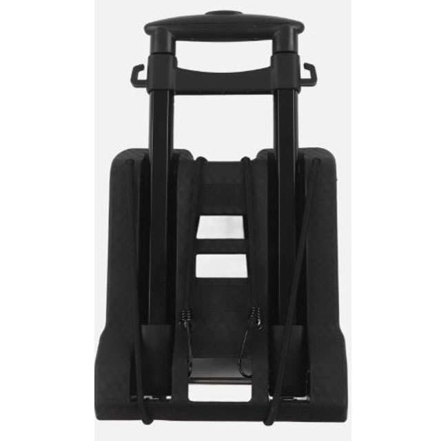 Heavy-Duty Folding Hand Truck Dolly Cart – 77 lb Capacity with 2-Wheel Bearing for Easy Transportation