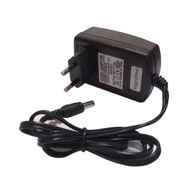 High Quality 28V 1A AC/DC Power Adapter – Universal 100-240V Switching Charger with EU/US Plug & Dual 5.5×2.5mm/2.1mm DC Connectors
