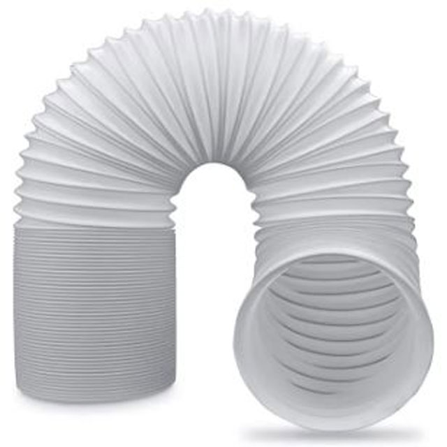 Portable AC Window Kit with 1 Air Hose – White | Universal Fit & Easy Installation Cooling Solution