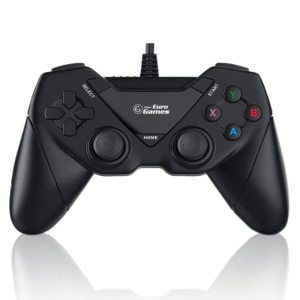 RPM Euro Games Wired Controller for PC/Laptop & PS3 – Compatible with Windows 7/8/8.1/10/XP, Upgraded XYAB Buttons