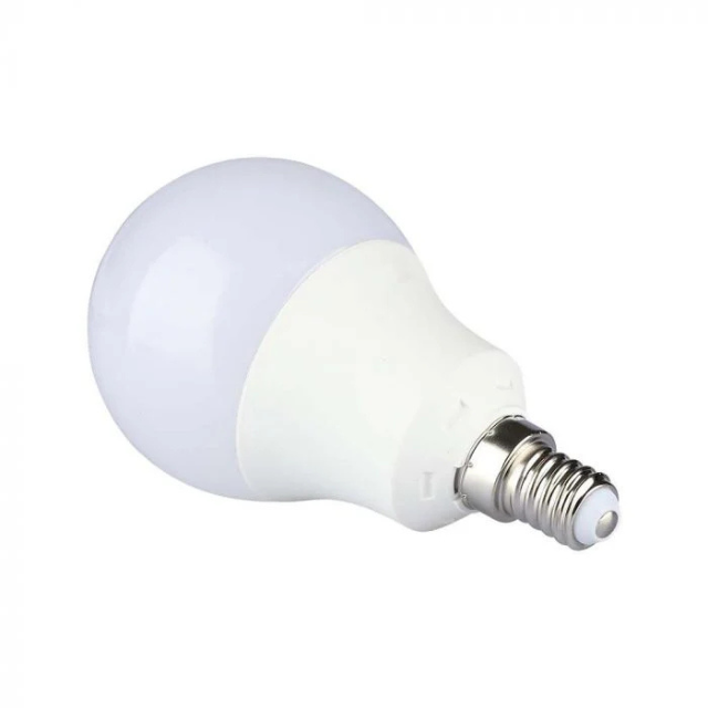 V-TAC E14 LED Bulb 8.5W (806lm) – A60 Cool White 6500K, Chip, 2-Year Warranty, IP20 Rated