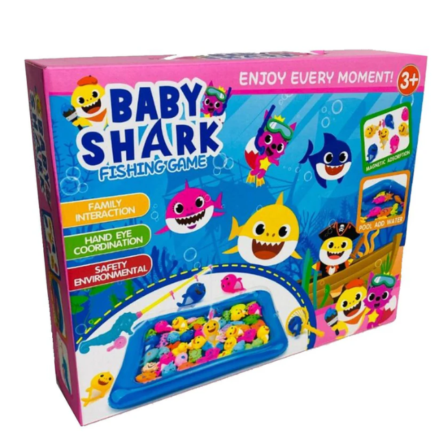 Baby shark fishing game